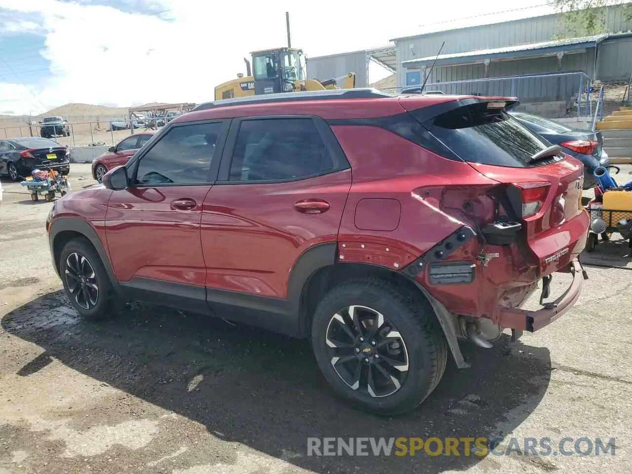2 Photograph of a damaged car KL79MPSL9MB075413 CHEVROLET TRAILBLZR 2021