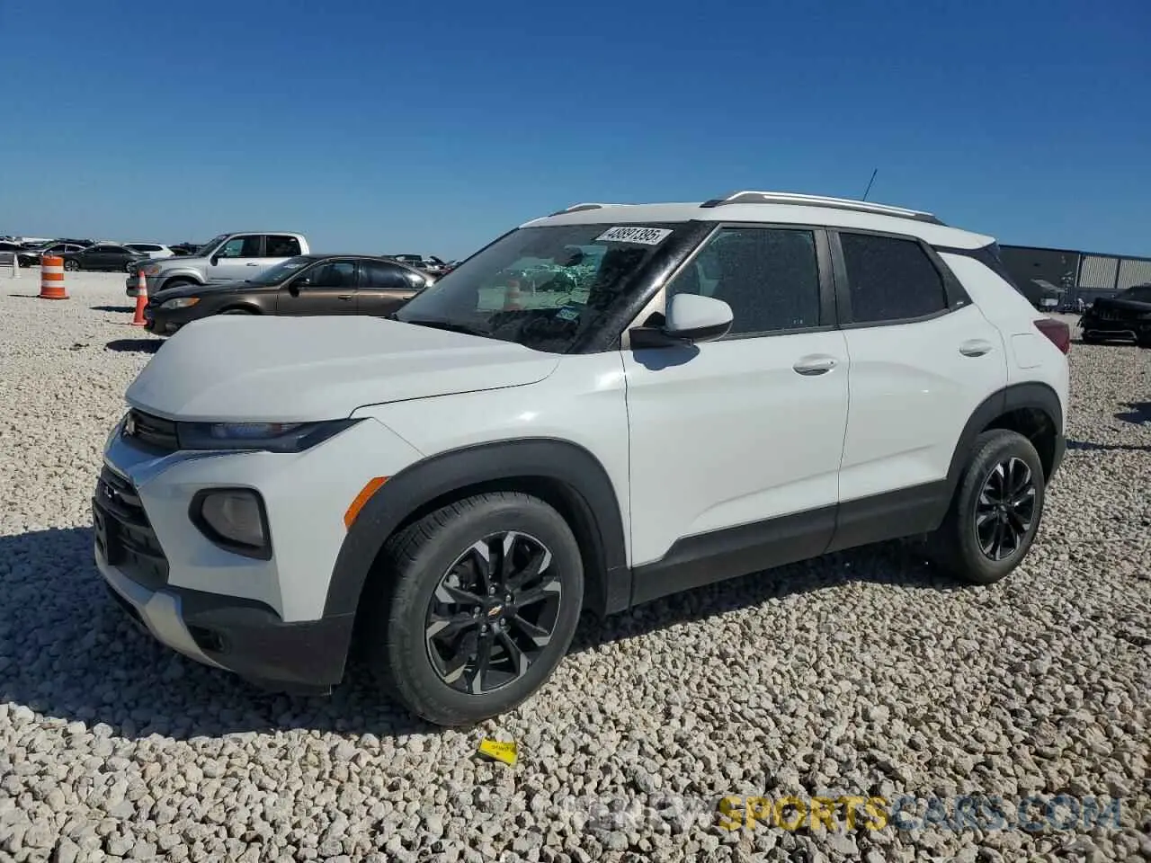 1 Photograph of a damaged car KL79MPSL9MB136520 CHEVROLET TRAILBLZR 2021