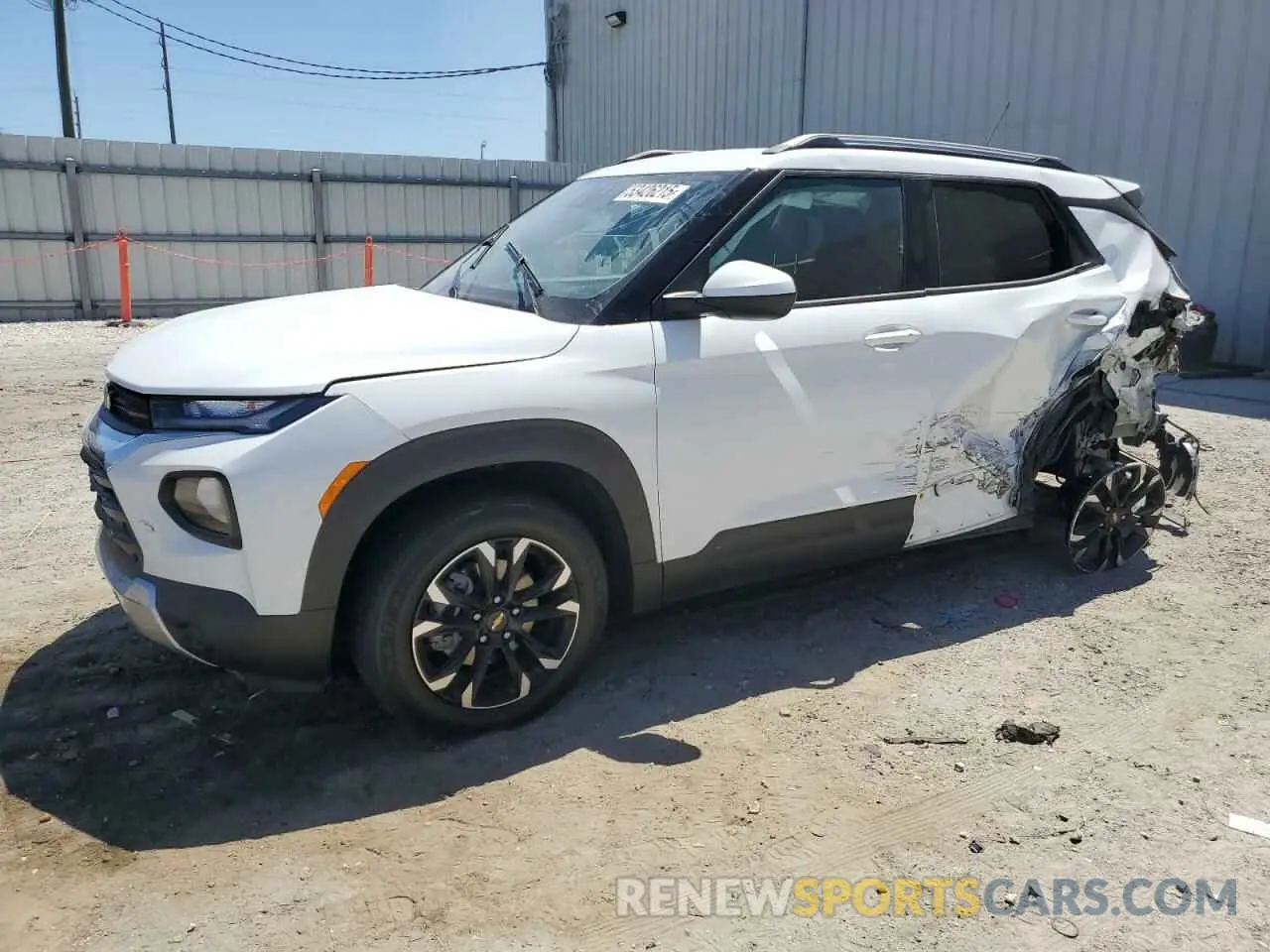 1 Photograph of a damaged car KL79MRSL0MB034020 CHEVROLET TRAILBLZR 2021