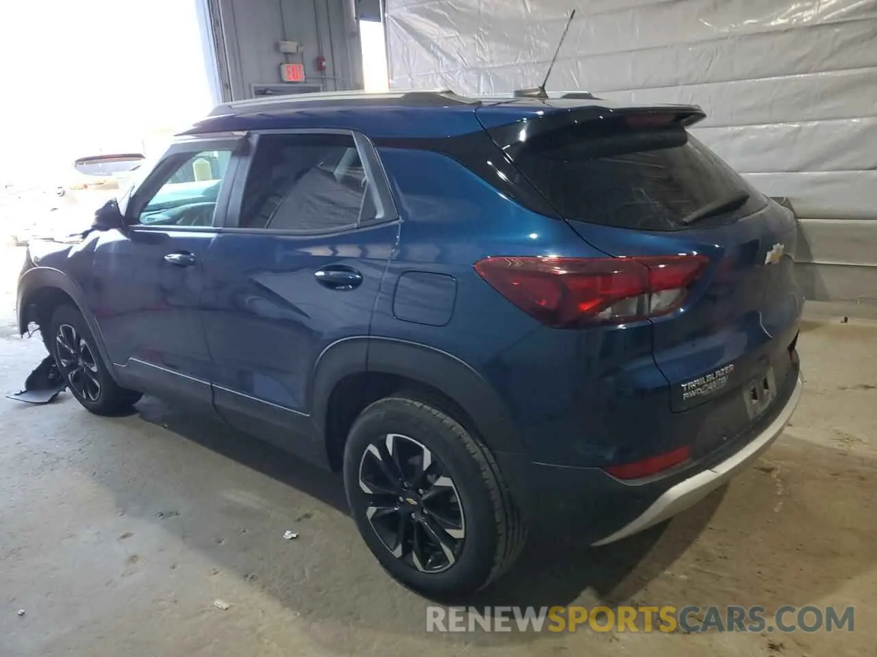 2 Photograph of a damaged car KL79MRSL0MB076526 CHEVROLET TRAILBLZR 2021