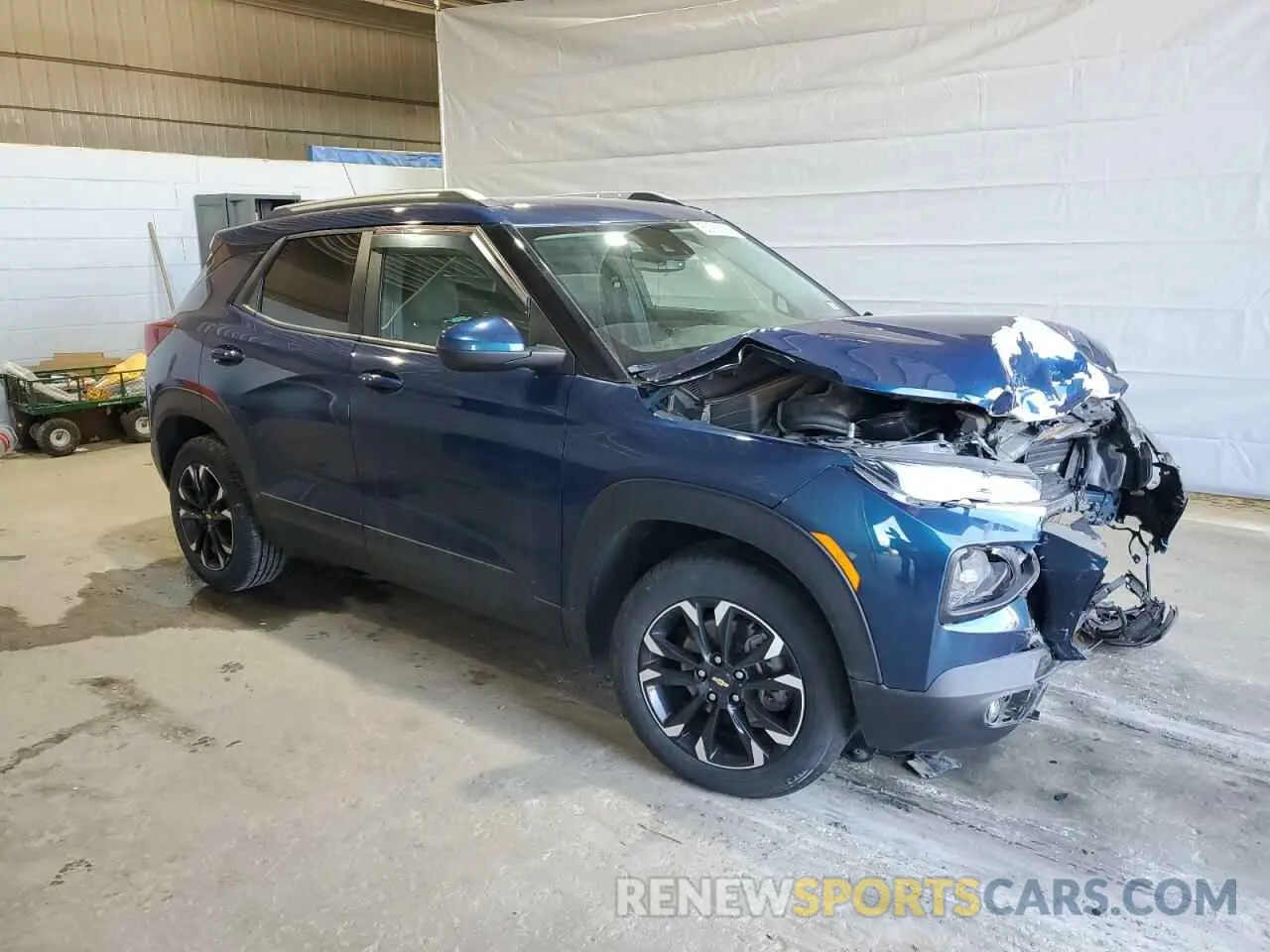 4 Photograph of a damaged car KL79MRSL0MB076526 CHEVROLET TRAILBLZR 2021
