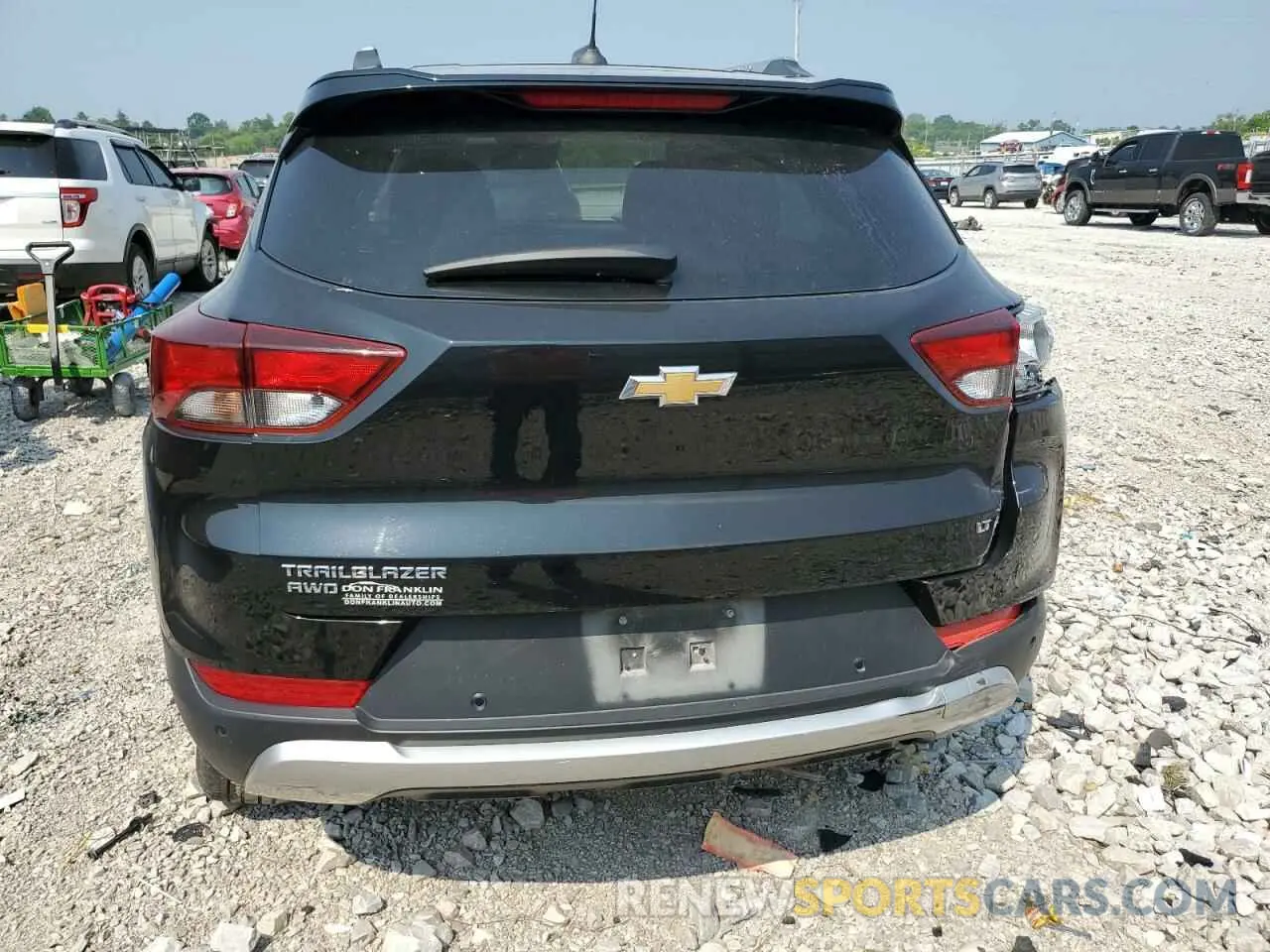 6 Фотография поврежденного автомобиля KL79MRSL2MB147144 CHEVROLET TRAILBLZR 2021