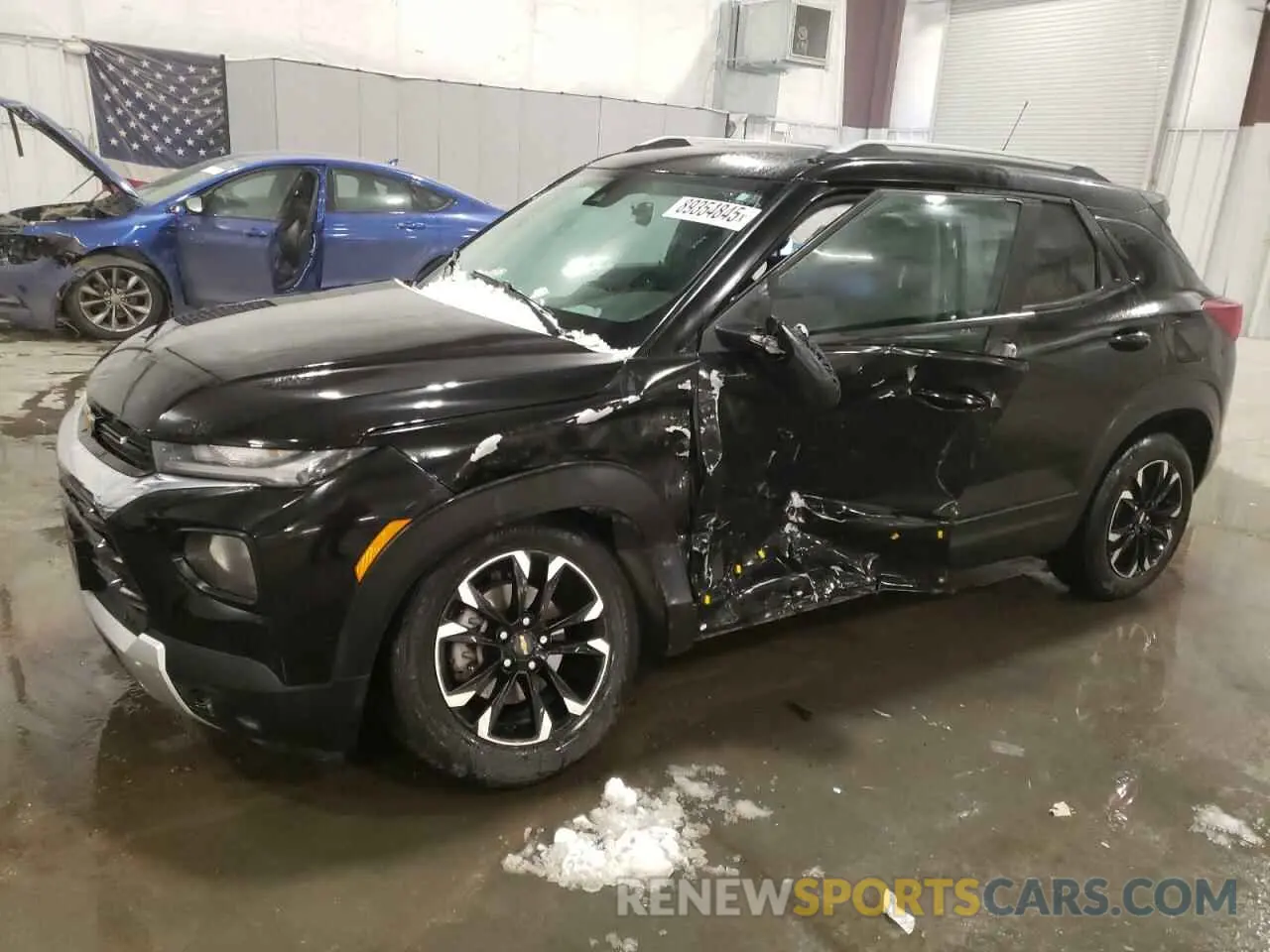 1 Photograph of a damaged car KL79MRSL3MB023965 CHEVROLET TRAILBLZR 2021