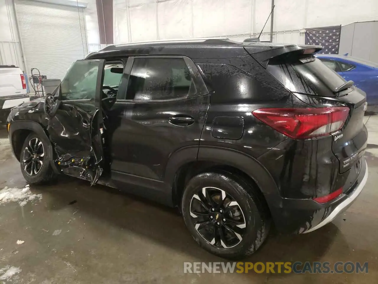 2 Photograph of a damaged car KL79MRSL3MB023965 CHEVROLET TRAILBLZR 2021