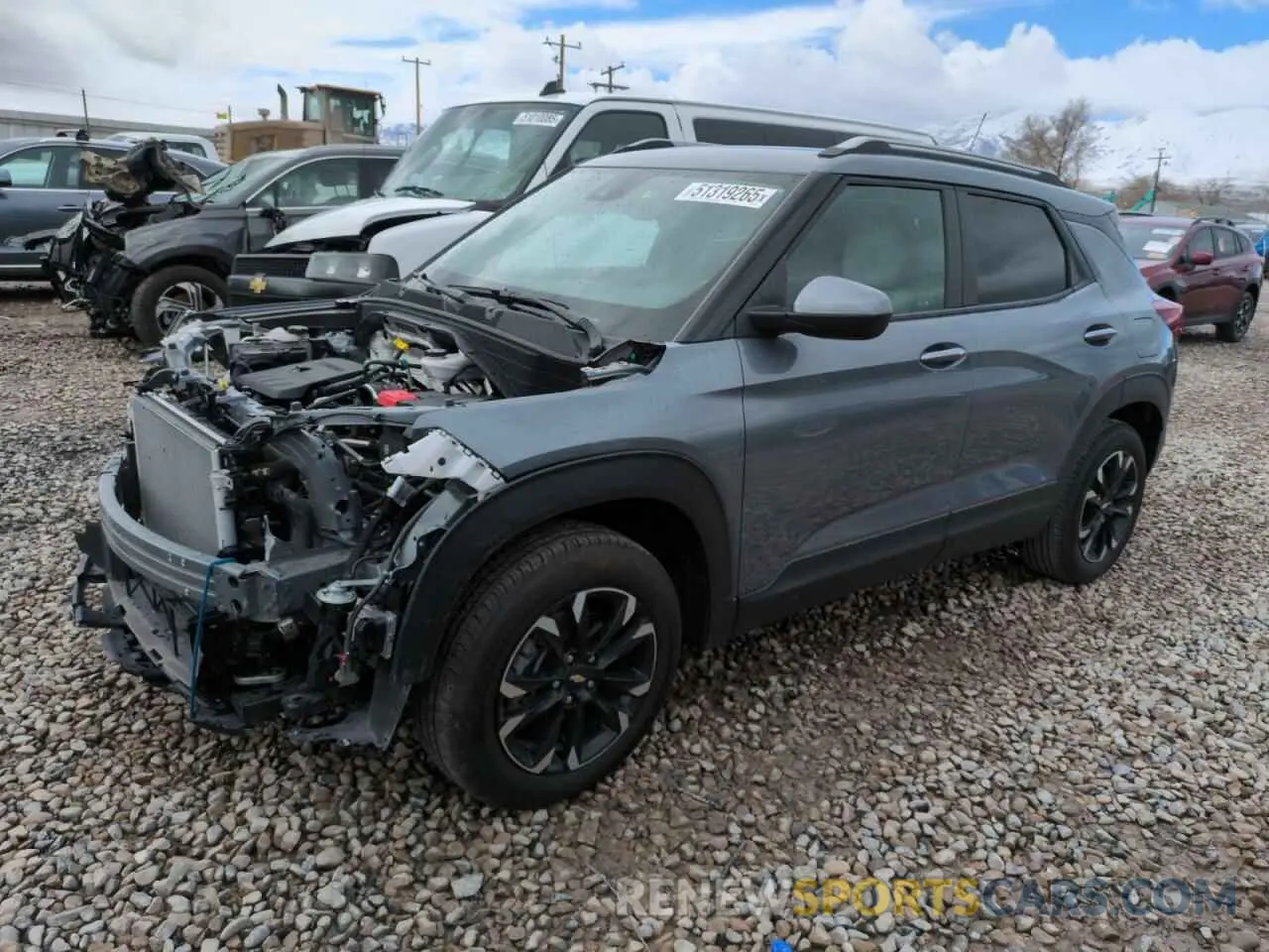 1 Фотография поврежденного автомобиля KL79MRSL3MB053905 CHEVROLET TRAILBLZR 2021