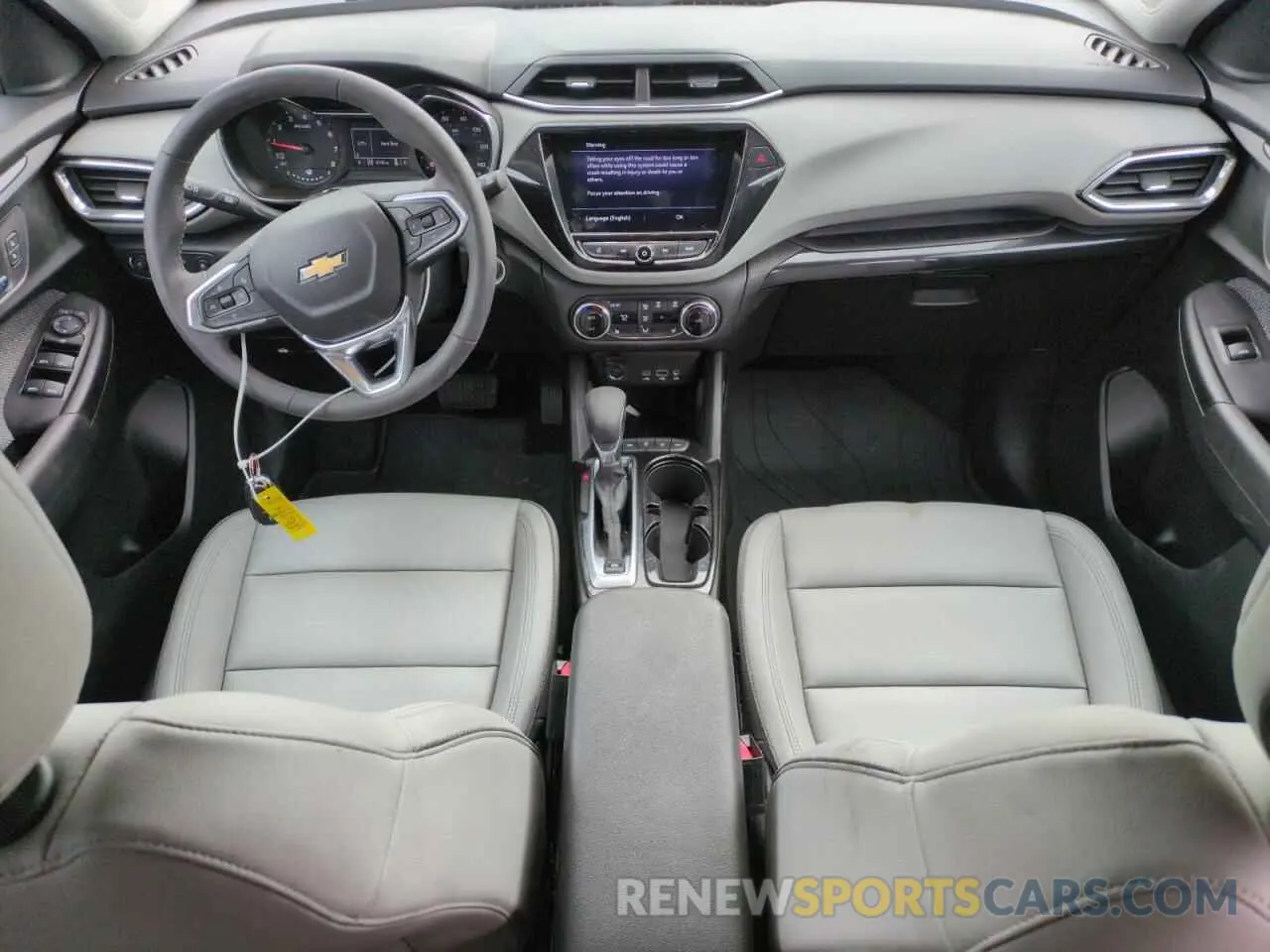 8 Фотография поврежденного автомобиля KL79MRSL3MB053905 CHEVROLET TRAILBLZR 2021