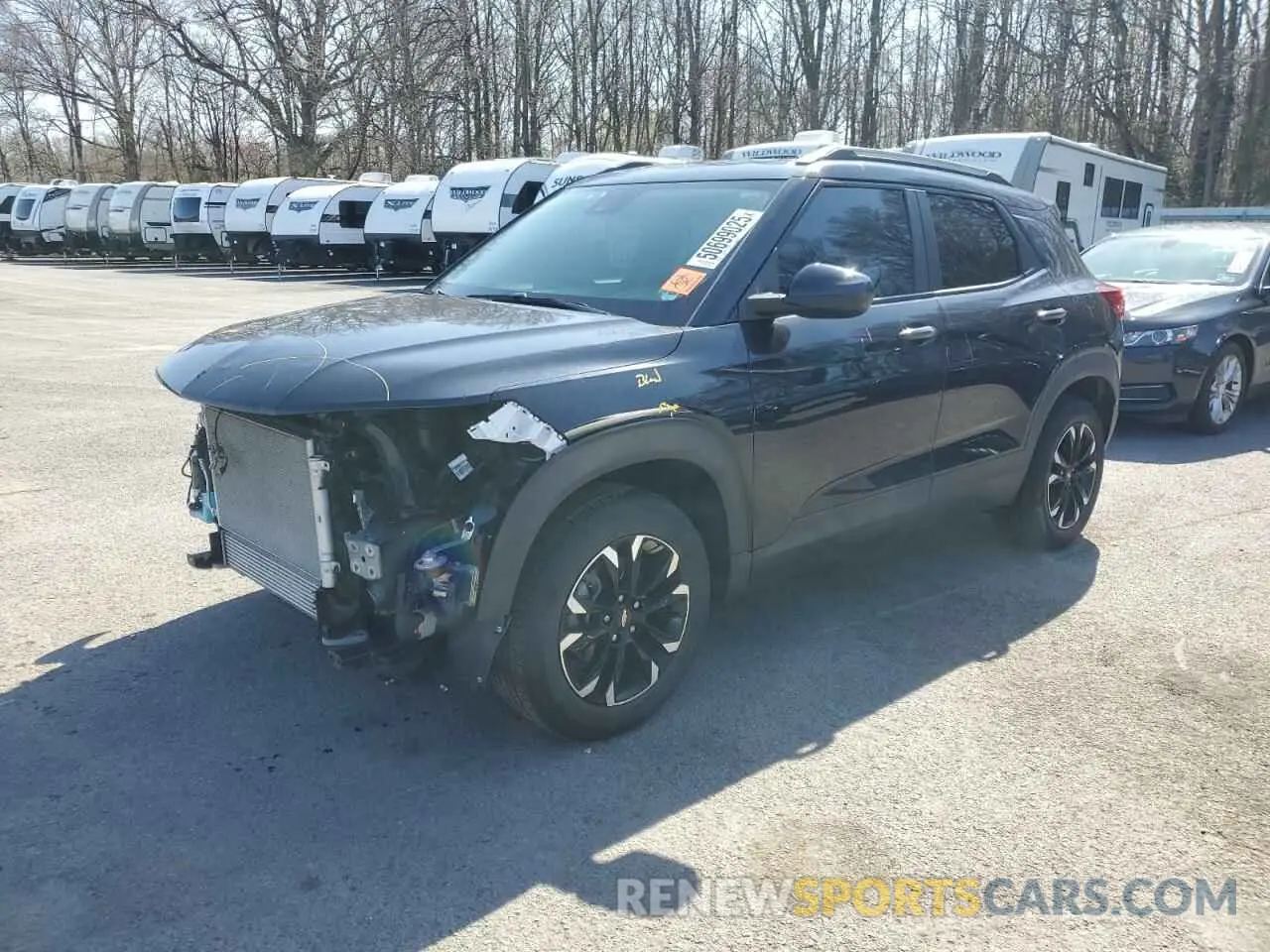 1 Фотография поврежденного автомобиля KL79MRSL3MB055797 CHEVROLET TRAILBLZR 2021