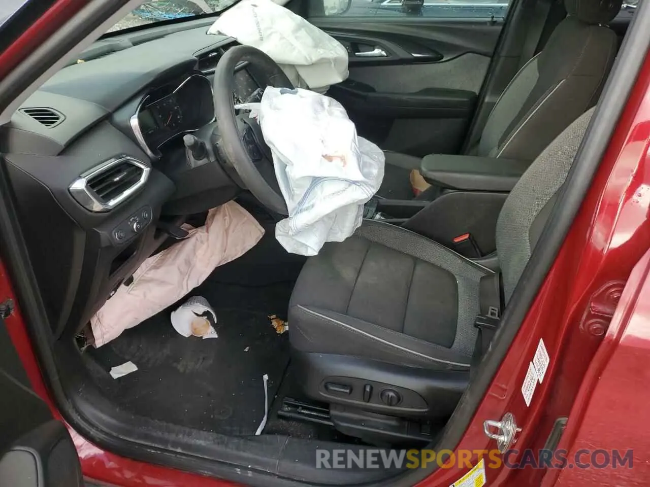 7 Фотография поврежденного автомобиля KL79MRSL5MB146120 CHEVROLET TRAILBLZR 2021