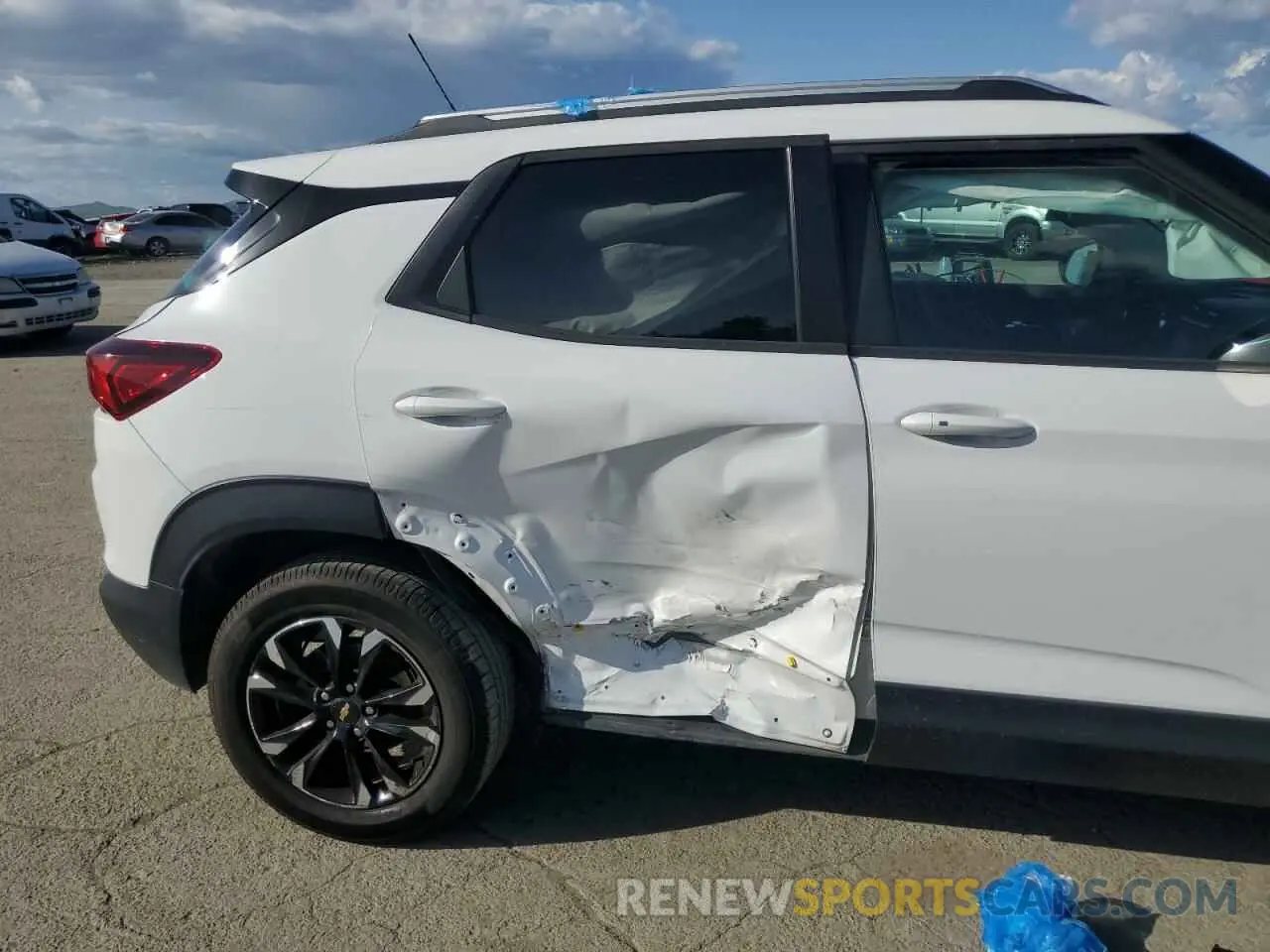 10 Photograph of a damaged car KL79MRSL6MB082721 CHEVROLET TRAILBLZR 2021