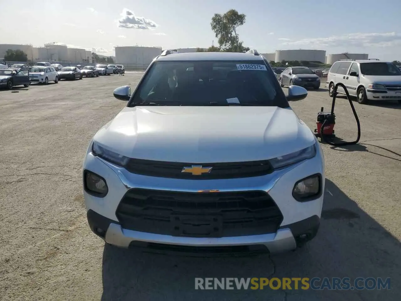 5 Photograph of a damaged car KL79MRSL6MB082721 CHEVROLET TRAILBLZR 2021