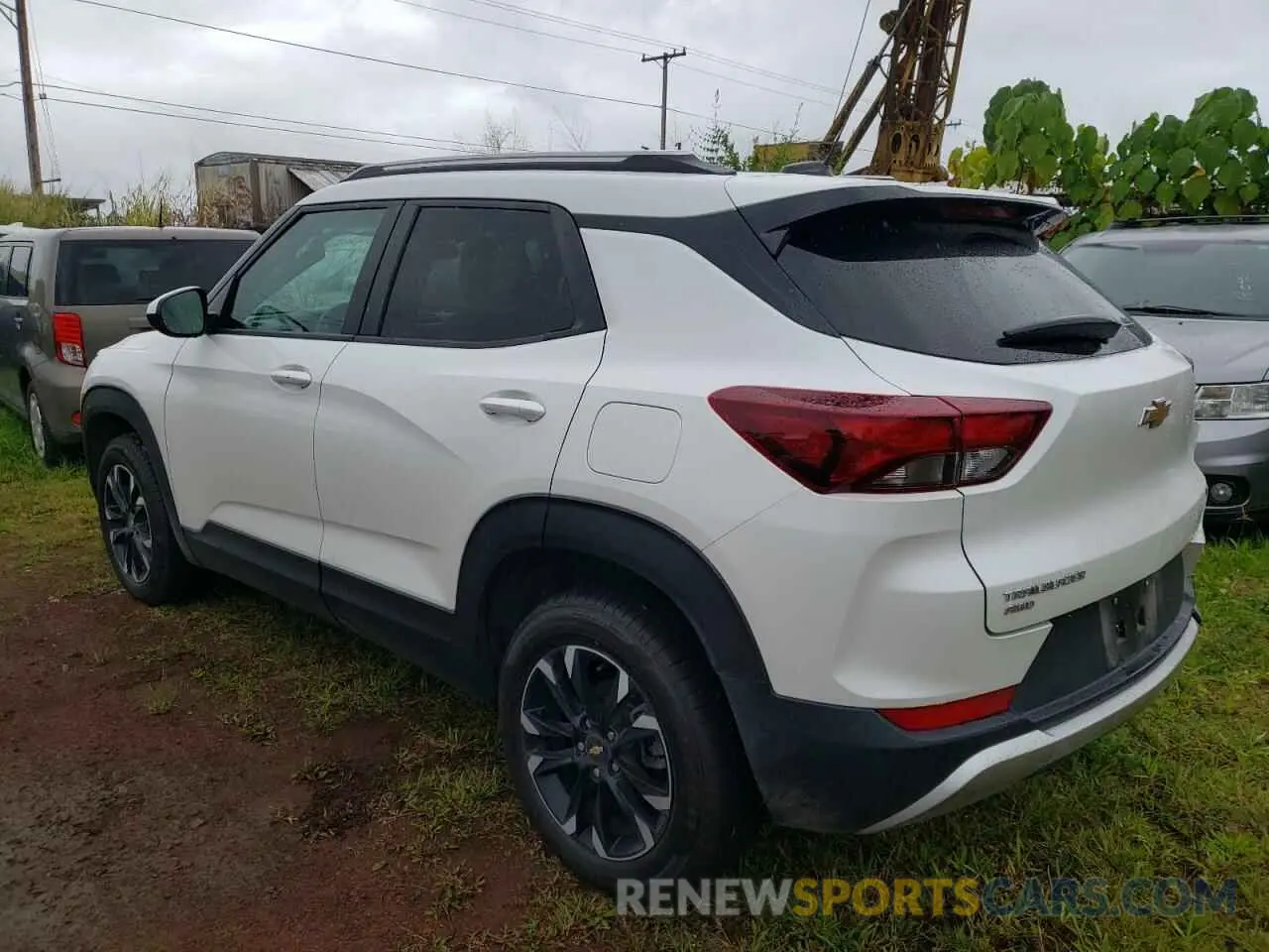 2 Фотография поврежденного автомобиля KL79MRSL7MB023046 CHEVROLET TRAILBLZR 2021