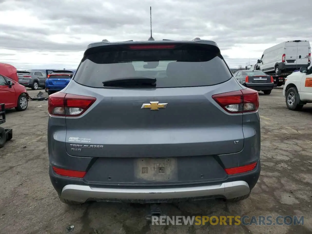 6 Photograph of a damaged car KL79MRSL7MB070450 CHEVROLET TRAILBLZR 2021