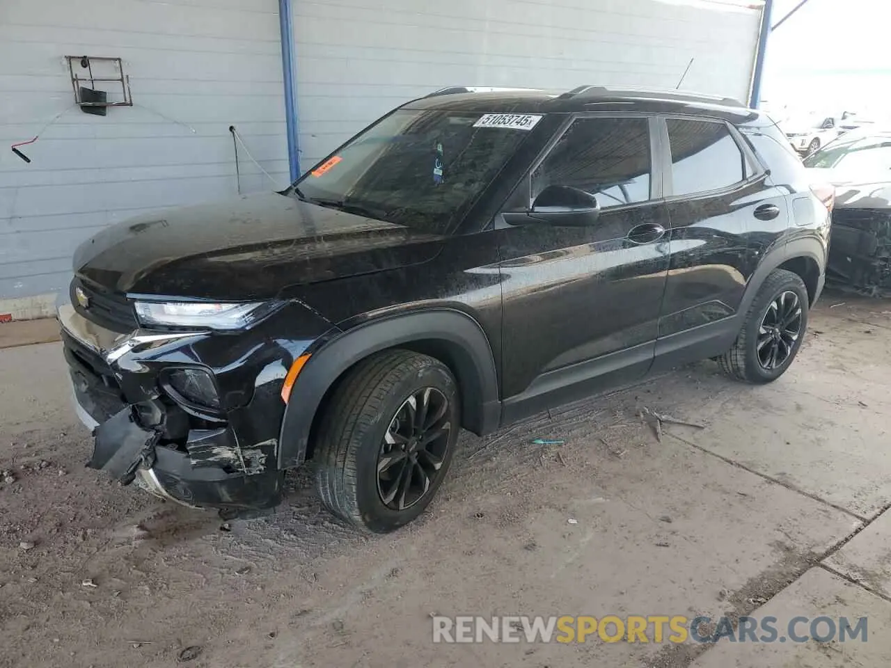 1 Photograph of a damaged car KL79MRSL7MB172704 CHEVROLET TRAILBLZR 2021