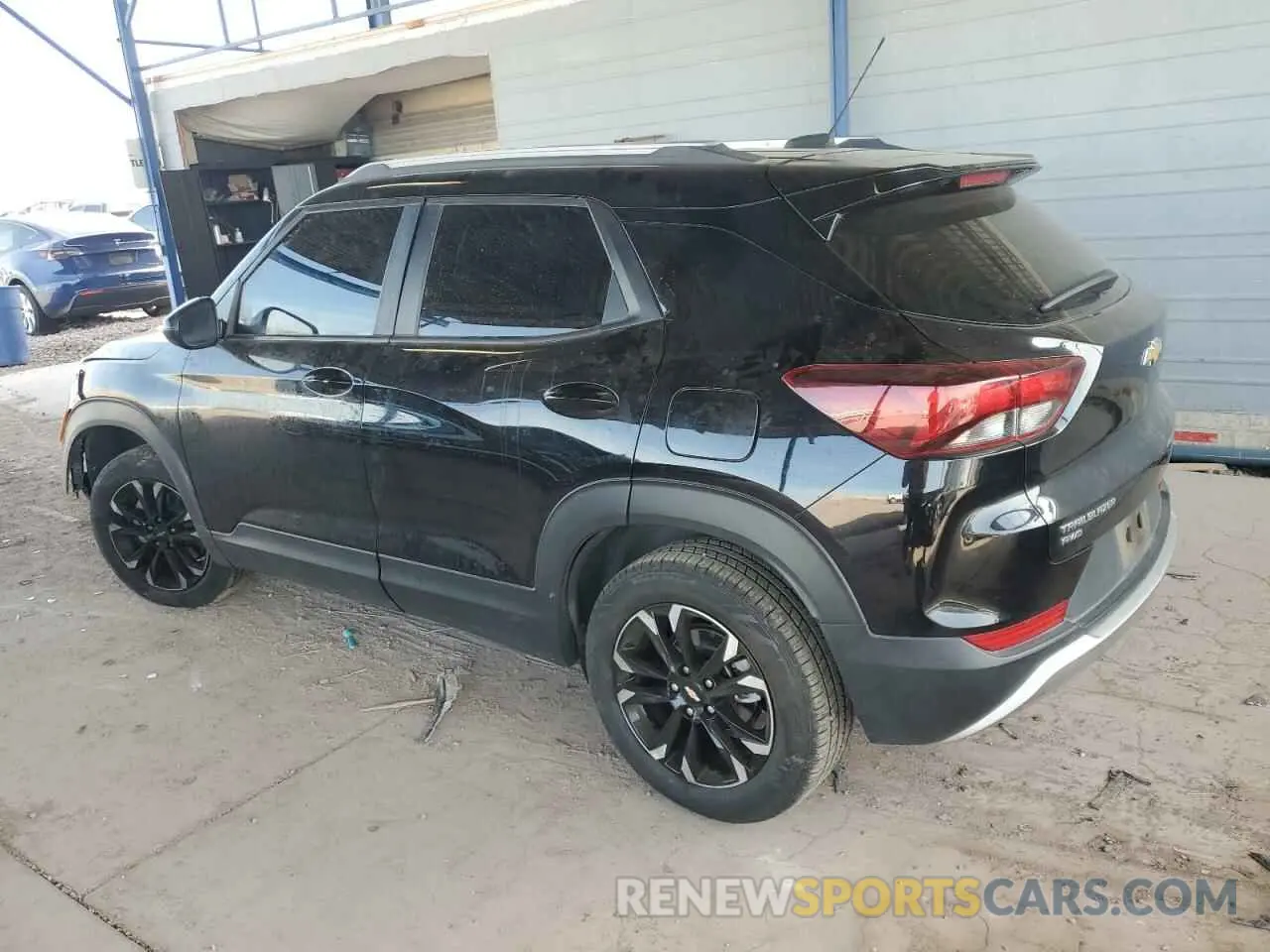 2 Photograph of a damaged car KL79MRSL7MB172704 CHEVROLET TRAILBLZR 2021