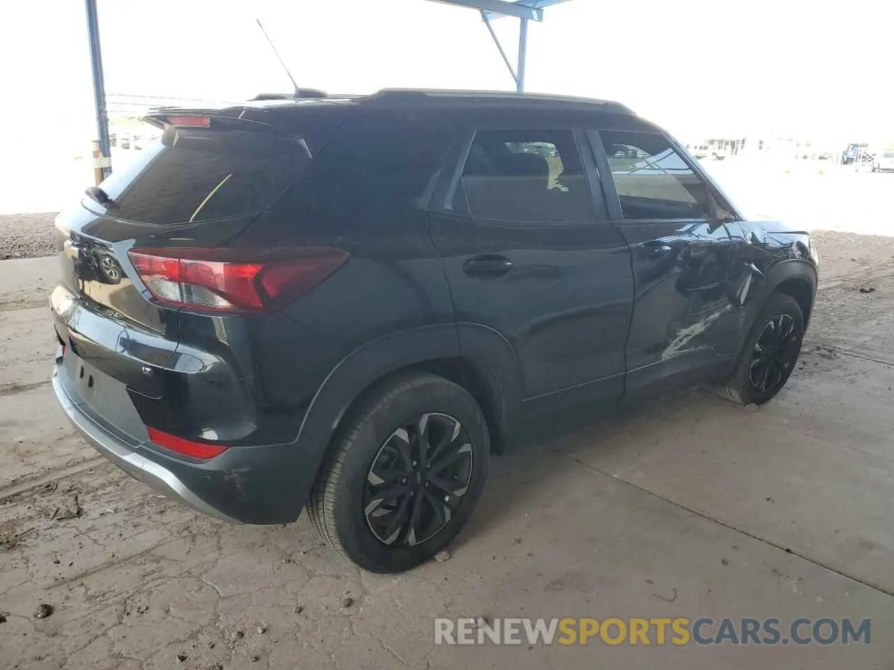 3 Photograph of a damaged car KL79MRSL7MB172704 CHEVROLET TRAILBLZR 2021
