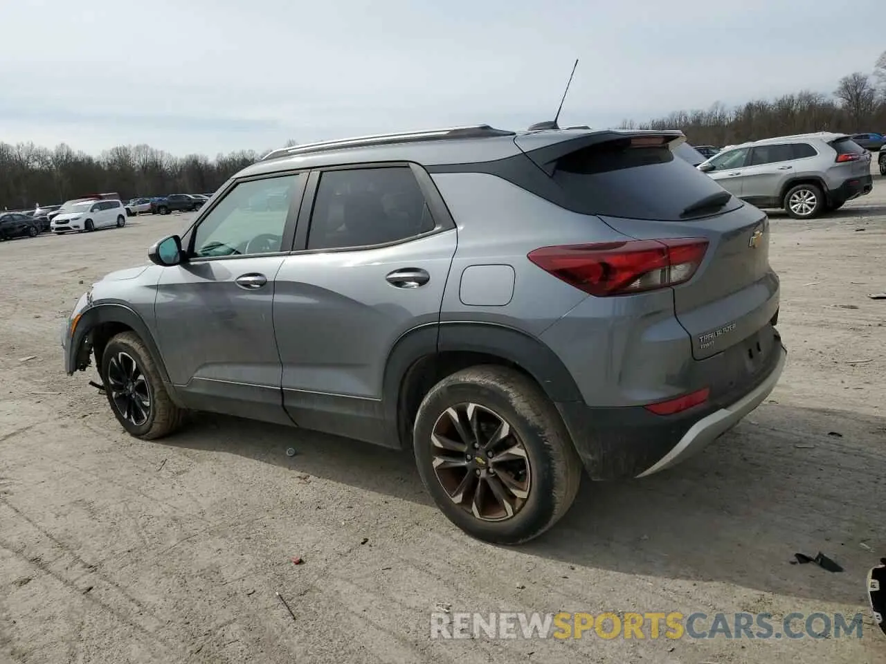 2 Фотография поврежденного автомобиля KL79MRSLXMB043615 CHEVROLET TRAILBLZR 2021