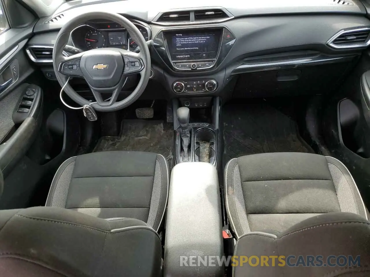 8 Фотография поврежденного автомобиля KL79MRSLXMB043615 CHEVROLET TRAILBLZR 2021