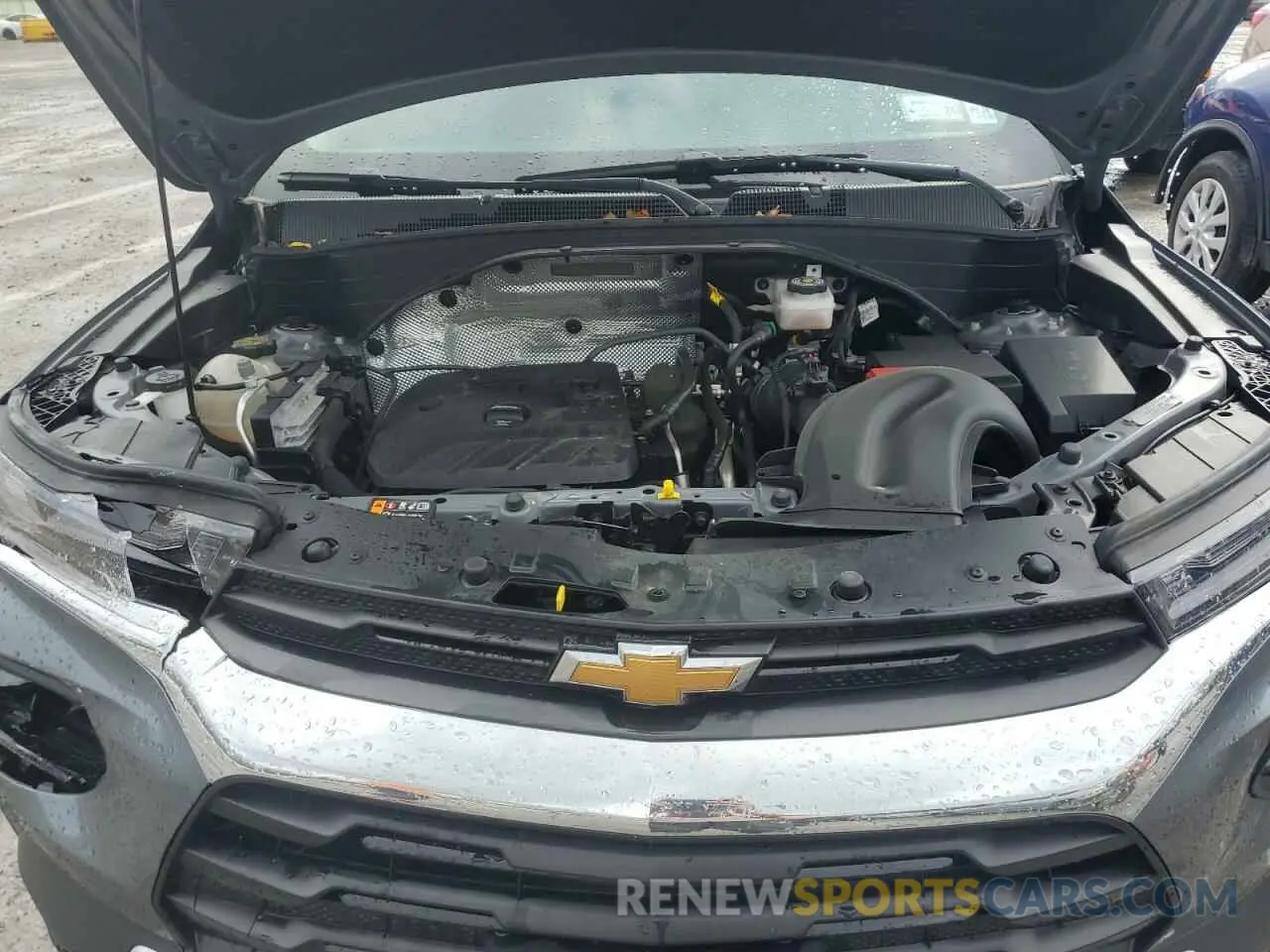 12 Фотография поврежденного автомобиля KL79MRSLXMB115977 CHEVROLET TRAILBLZR 2021