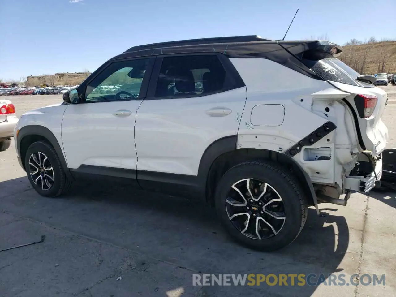 2 Photograph of a damaged car KL79MSSL9MB092330 CHEVROLET TRAILBLZR 2021