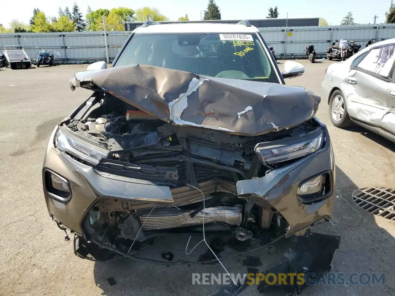 5 Photograph of a damaged car KL79MSSLXMB125724 CHEVROLET TRAILBLZR 2021