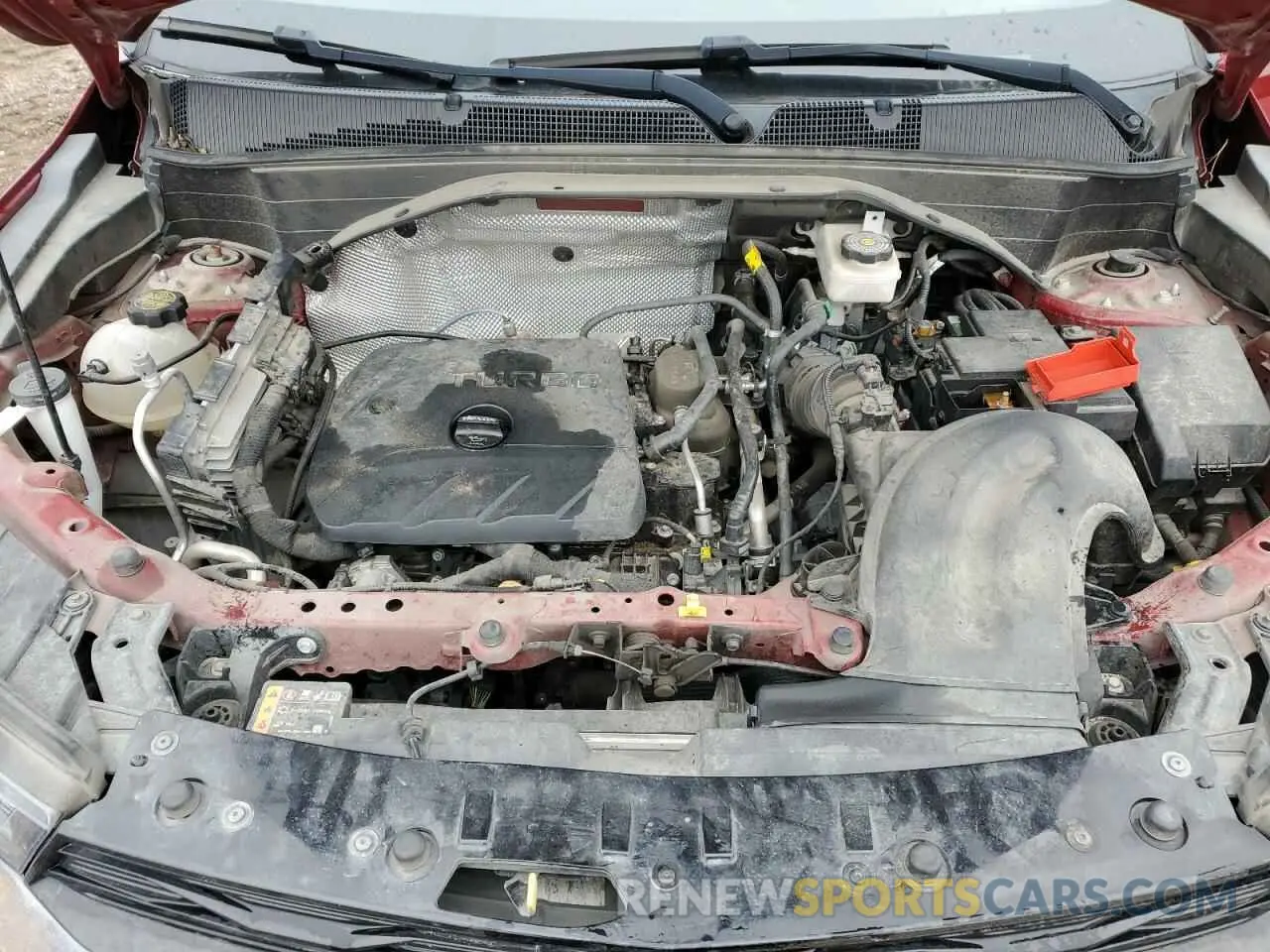 11 Photograph of a damaged car KL79MTSL0MB146636 CHEVROLET TRAILBLZR 2021