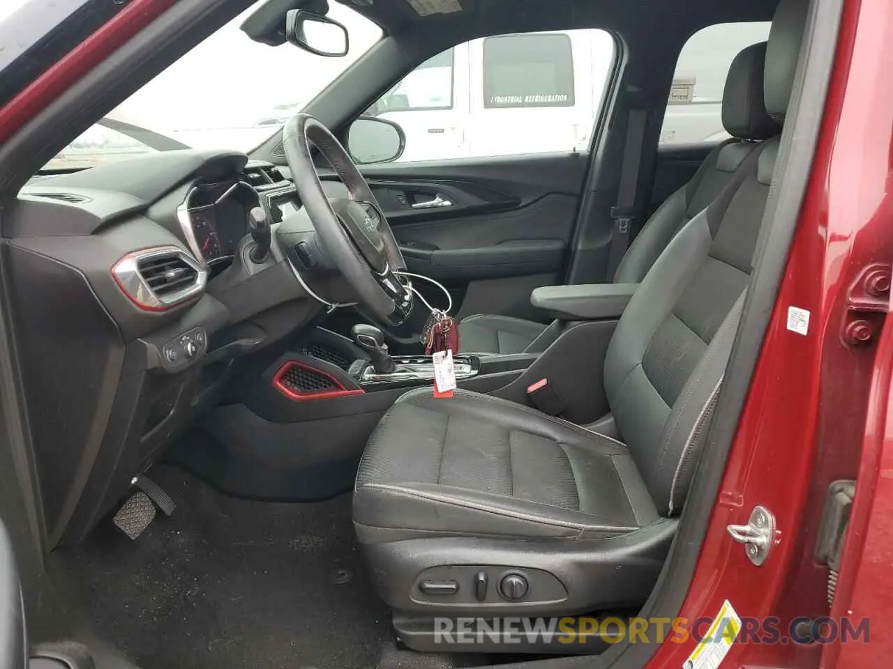 7 Photograph of a damaged car KL79MTSL0MB146636 CHEVROLET TRAILBLZR 2021