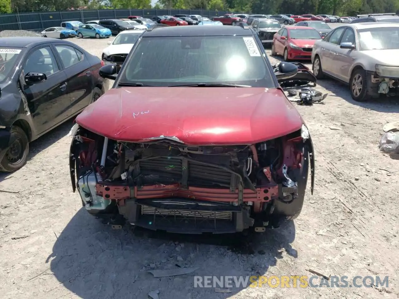 5 Фотография поврежденного автомобиля KL79MTSL1MB053866 CHEVROLET TRAILBLZR 2021
