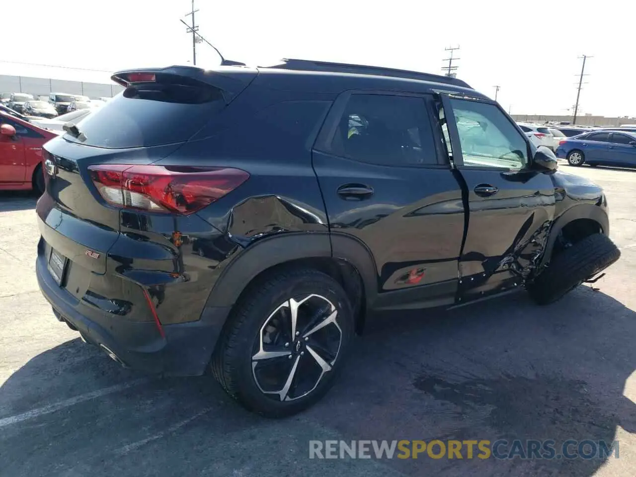 3 Photograph of a damaged car KL79MTSL1MB128789 CHEVROLET TRAILBLZR 2021
