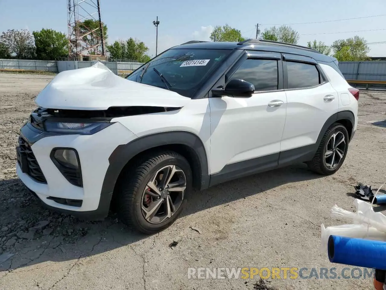 1 Фотография поврежденного автомобиля KL79MTSL2MB014350 CHEVROLET TRAILBLZR 2021