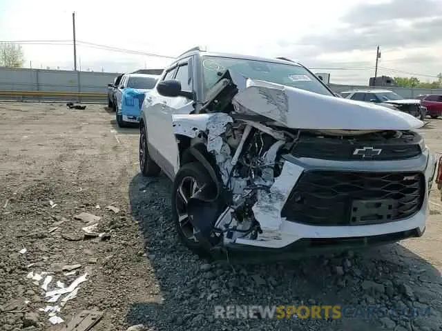14 Фотография поврежденного автомобиля KL79MTSL2MB014350 CHEVROLET TRAILBLZR 2021