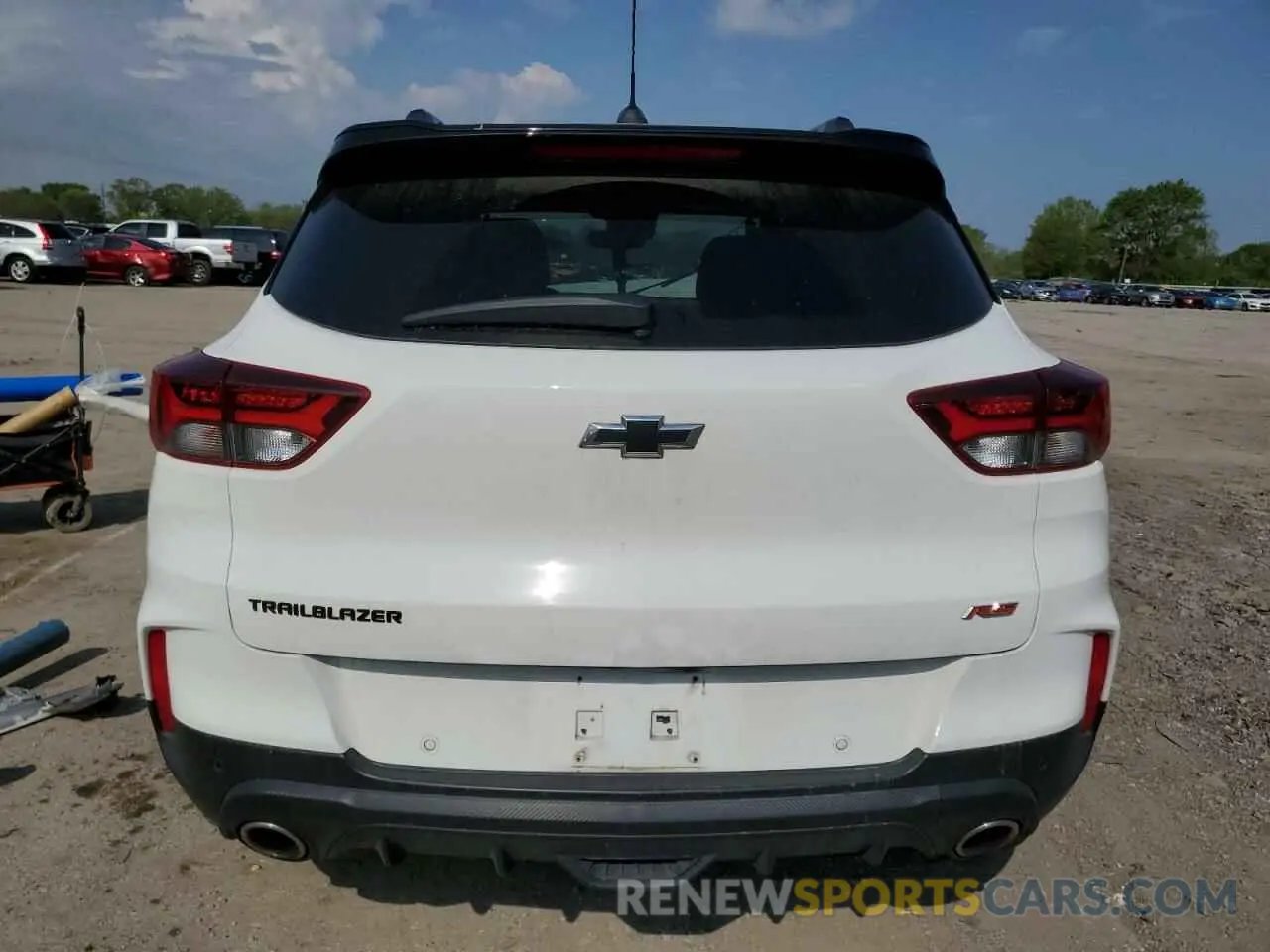 6 Фотография поврежденного автомобиля KL79MTSL2MB014350 CHEVROLET TRAILBLZR 2021