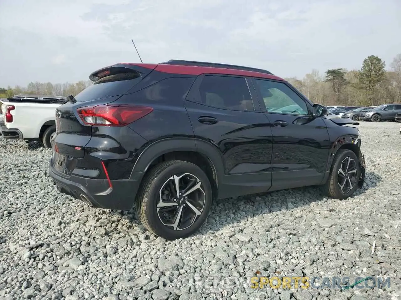 3 Photograph of a damaged car KL79MTSL7MB159268 CHEVROLET TRAILBLZR 2021