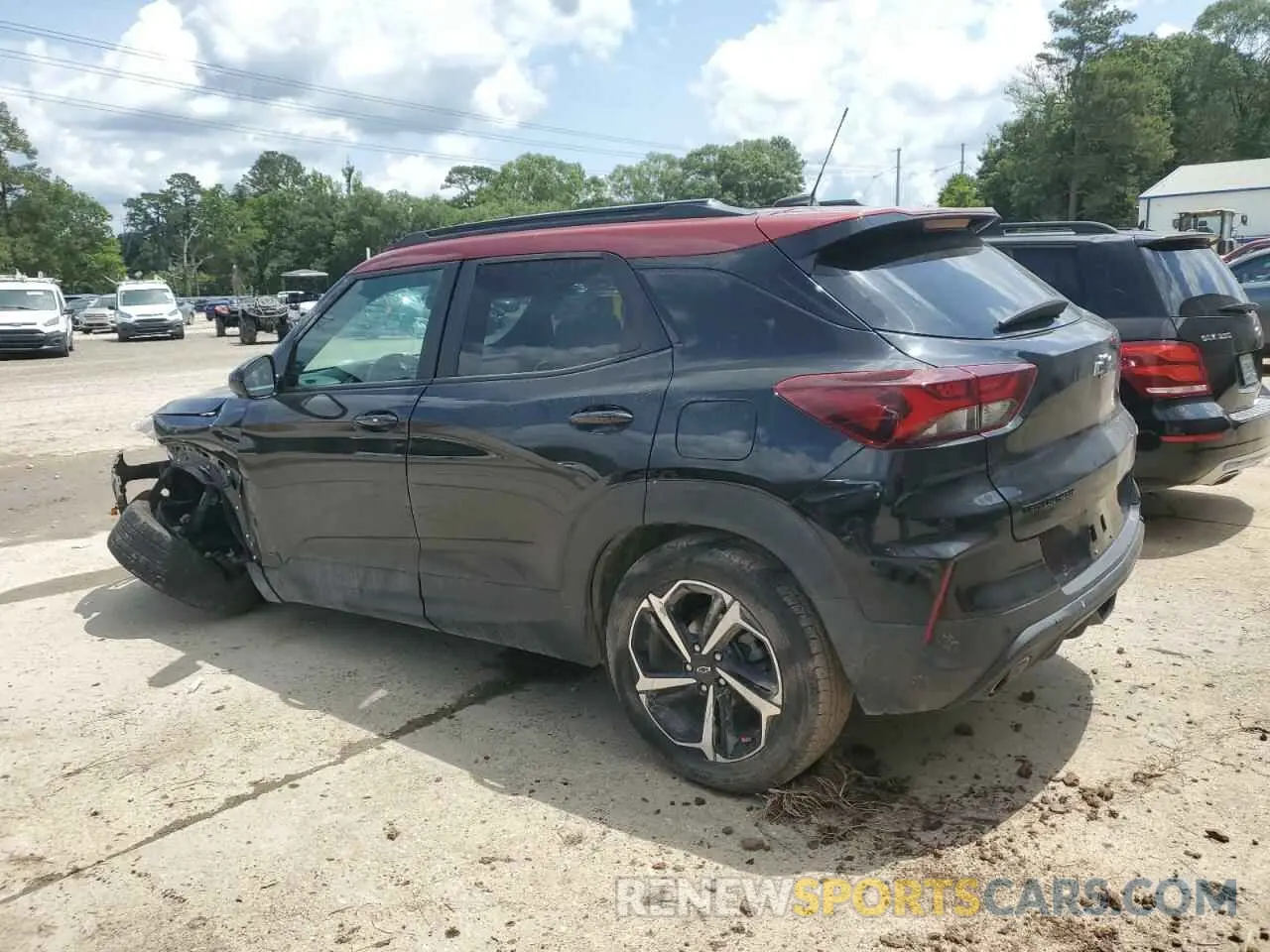 2 Фотография поврежденного автомобиля KL79MTSLXMB078362 CHEVROLET TRAILBLZR 2021