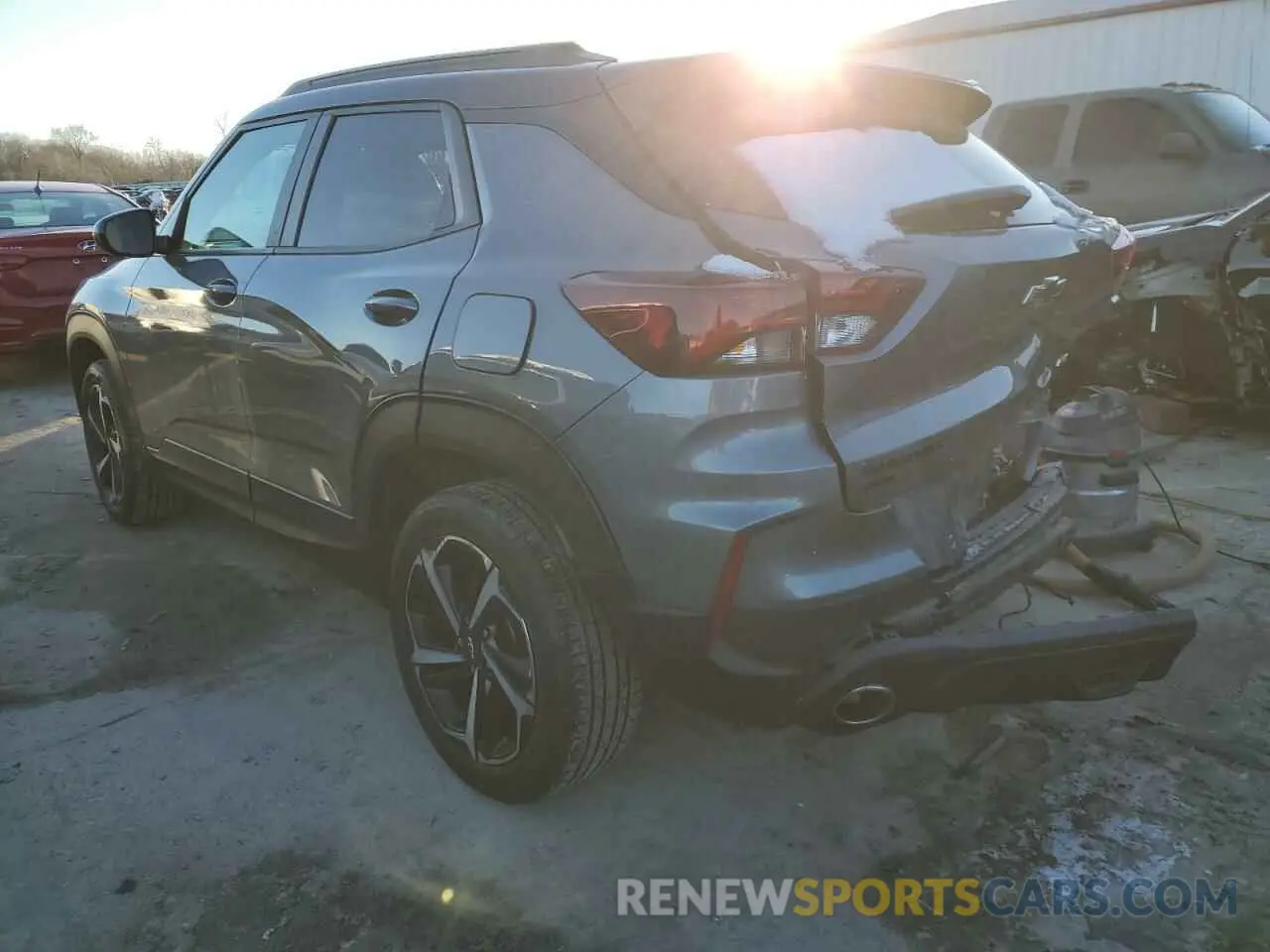 2 Photograph of a damaged car KL79MUSL1MB022980 CHEVROLET TRAILBLZR 2021