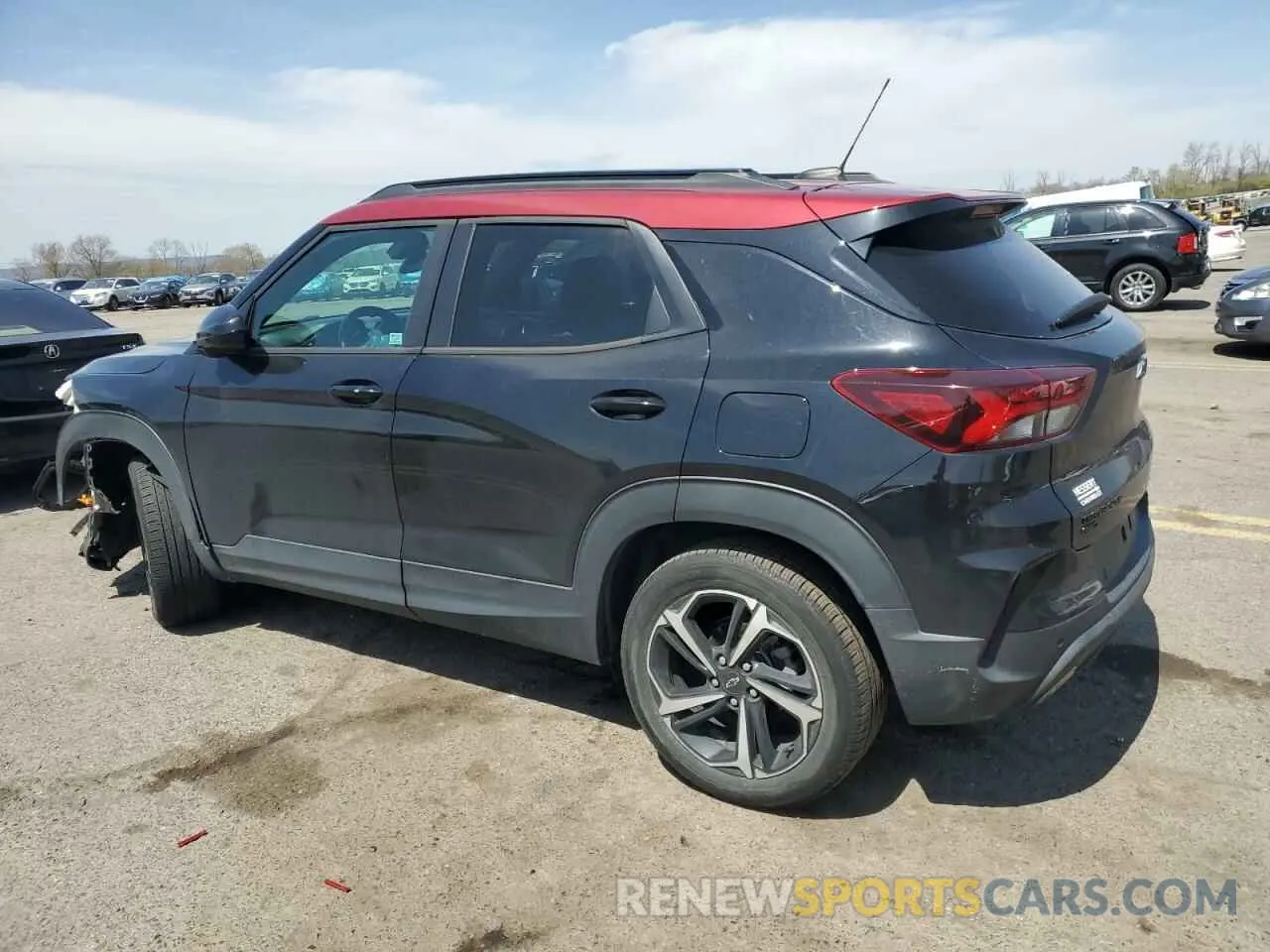 2 Photograph of a damaged car KL79MUSL1MB060385 CHEVROLET TRAILBLZR 2021