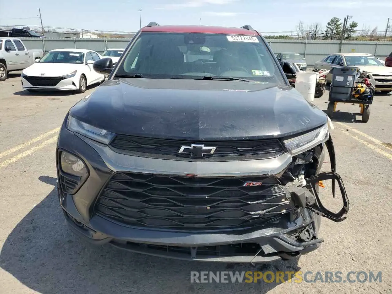 5 Photograph of a damaged car KL79MUSL1MB060385 CHEVROLET TRAILBLZR 2021