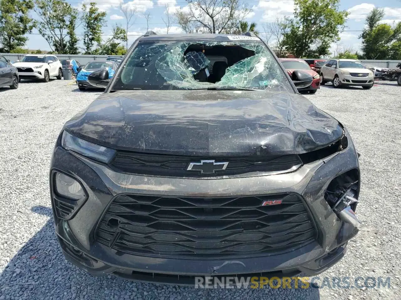 5 Photograph of a damaged car KL79MUSL1MB085318 CHEVROLET TRAILBLZR 2021