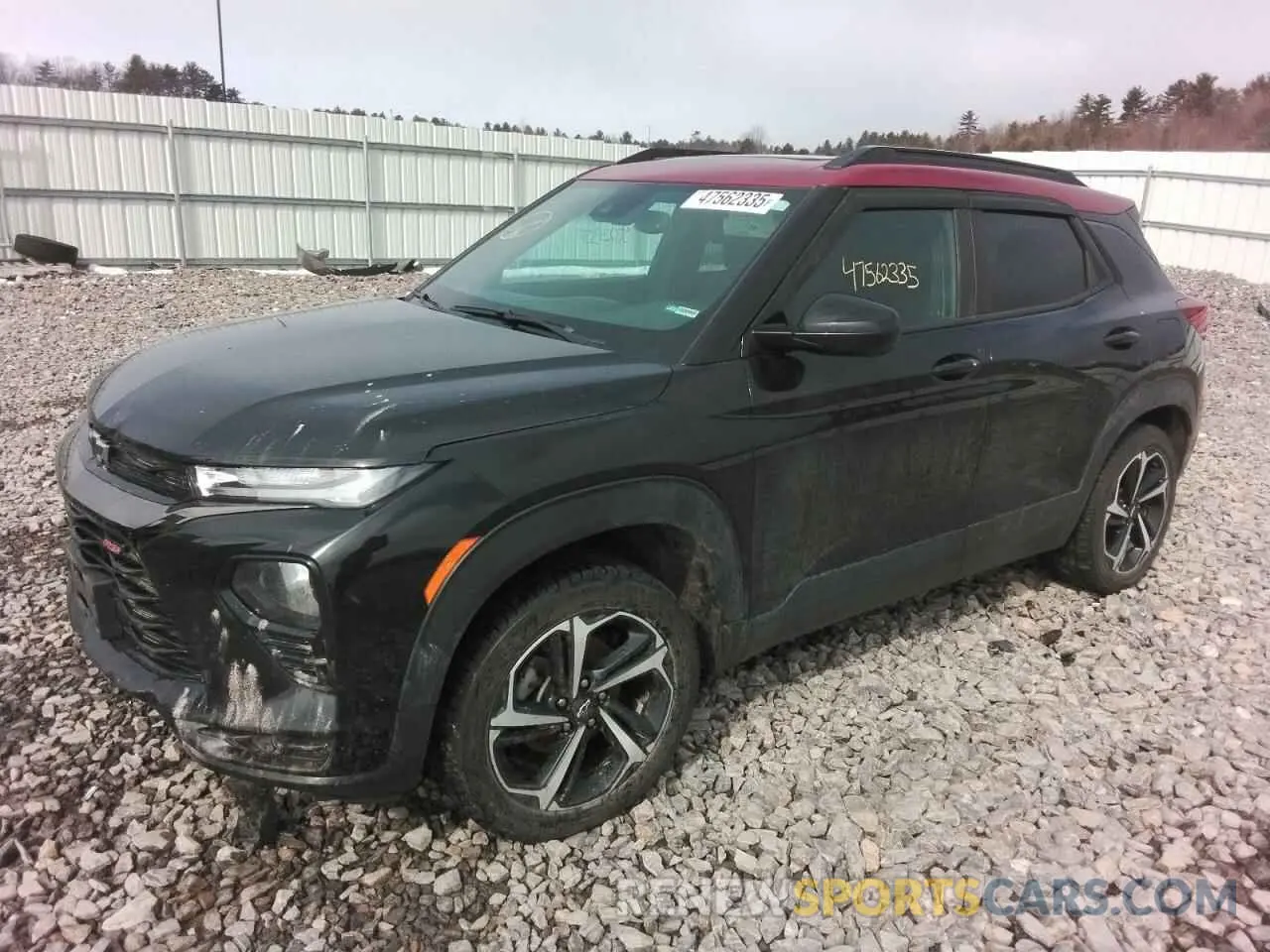 1 Фотография поврежденного автомобиля KL79MUSL2MB015276 CHEVROLET TRAILBLZR 2021