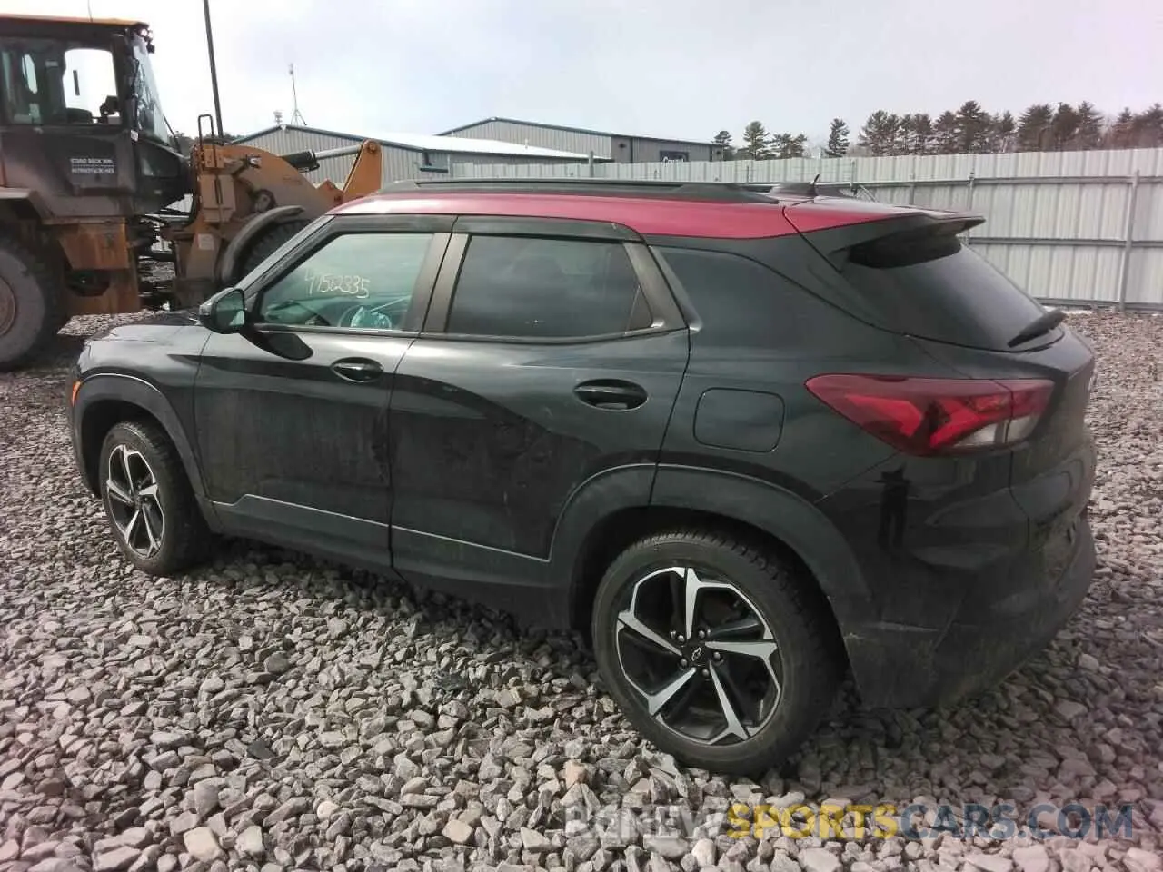 2 Фотография поврежденного автомобиля KL79MUSL2MB015276 CHEVROLET TRAILBLZR 2021