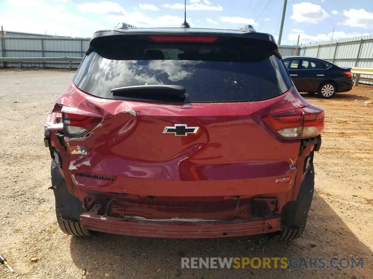 6 Photograph of a damaged car KL79MUSL3MB145129 CHEVROLET TRAILBLZR 2021