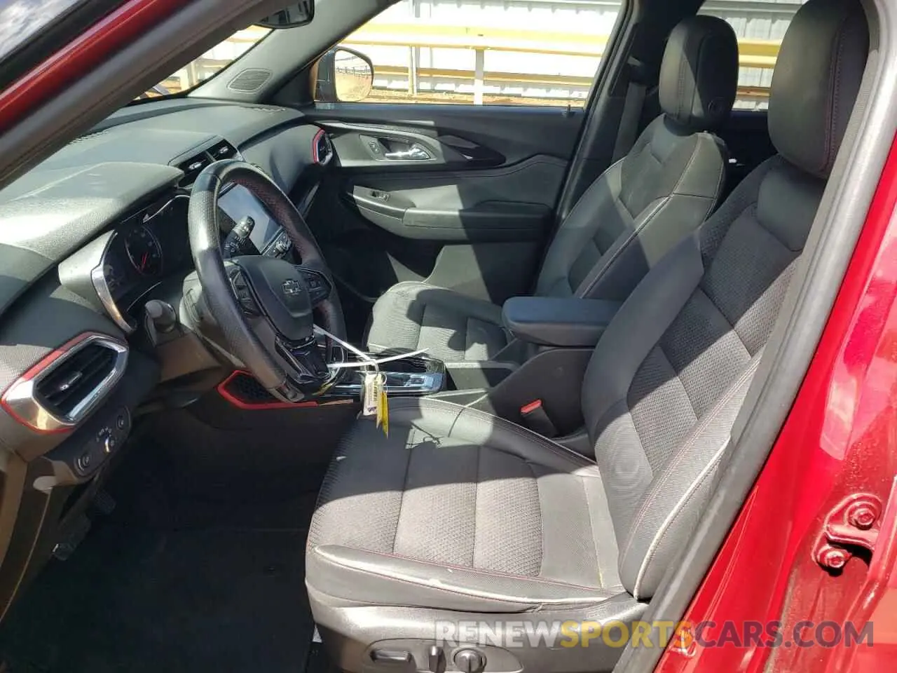 7 Photograph of a damaged car KL79MUSL3MB145129 CHEVROLET TRAILBLZR 2021