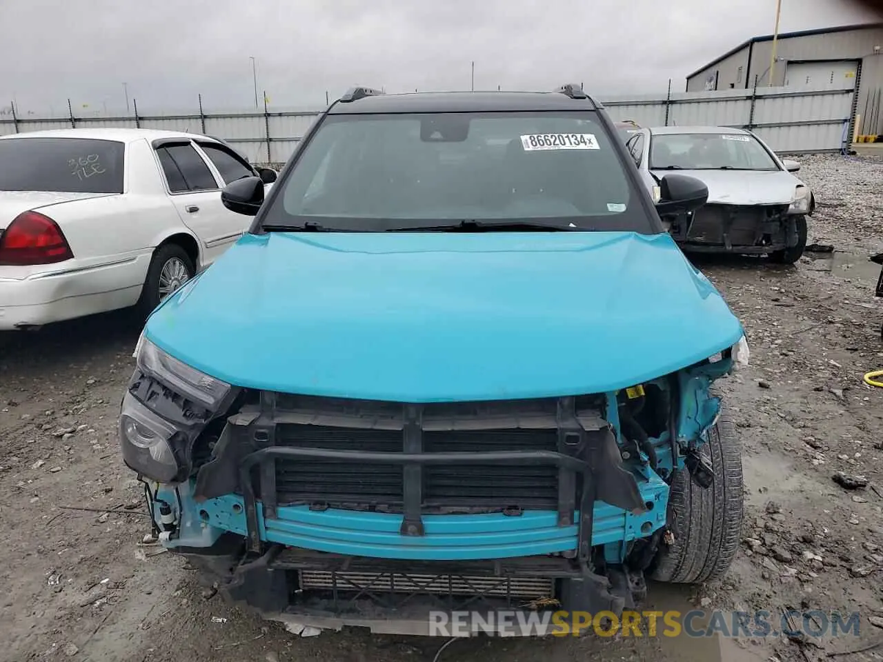 5 Photograph of a damaged car KL79MUSL3MB155224 CHEVROLET TRAILBLZR 2021