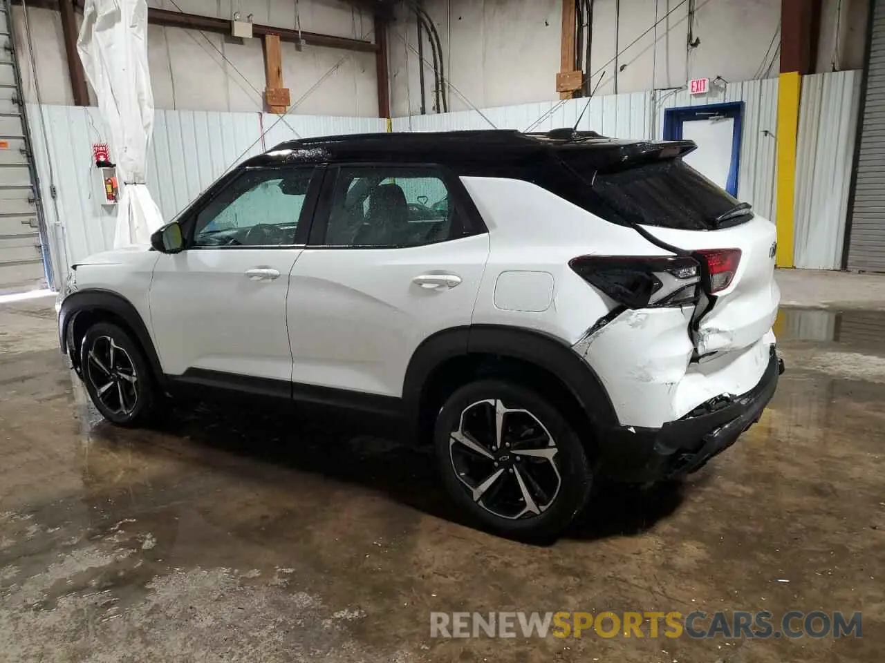 2 Фотография поврежденного автомобиля KL79MUSL4MB059036 CHEVROLET TRAILBLZR 2021