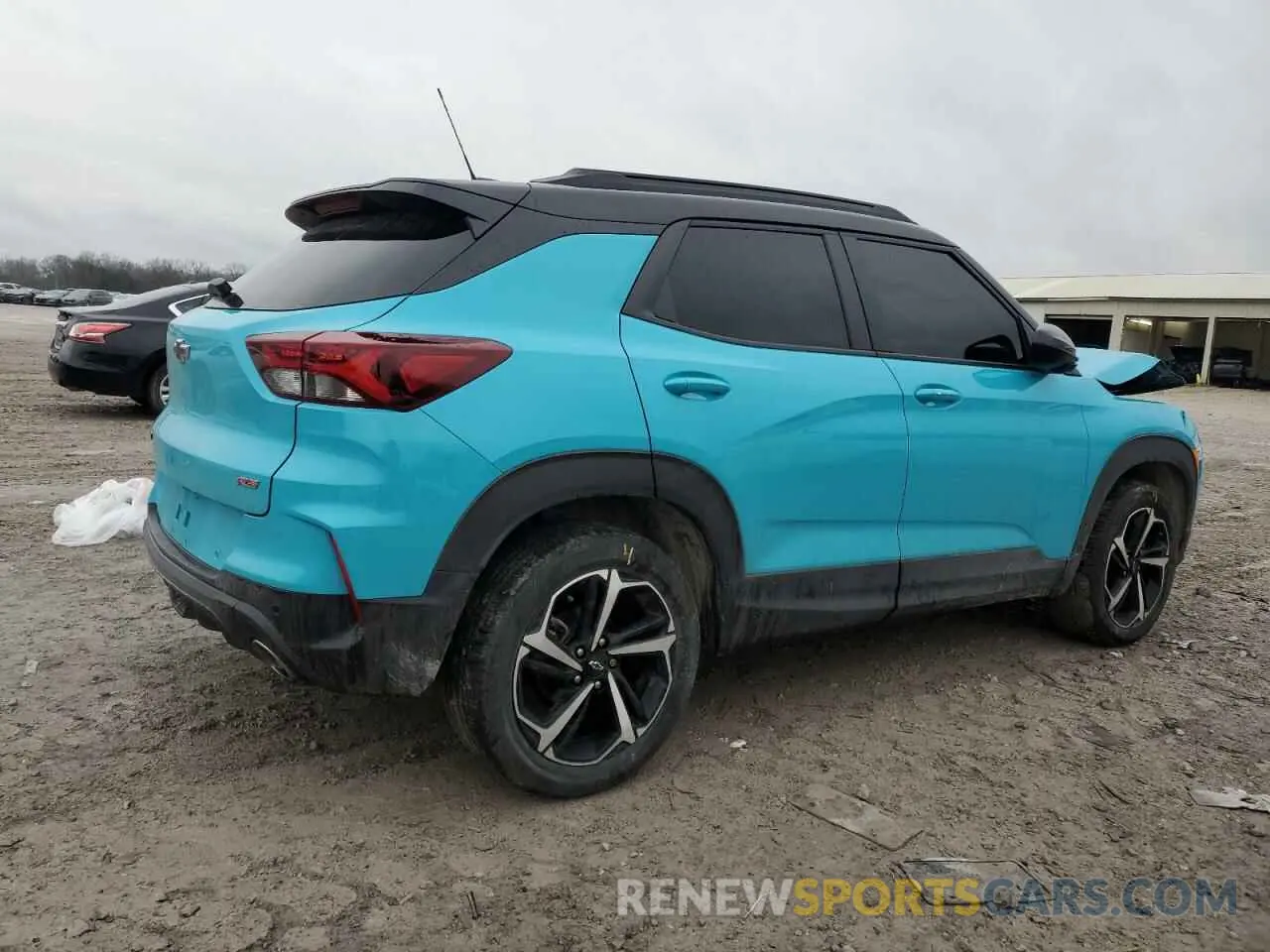 3 Фотография поврежденного автомобиля KL79MUSL5MB103044 CHEVROLET TRAILBLZR 2021