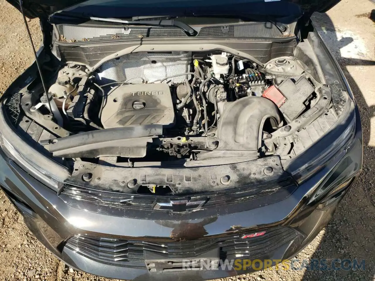 11 Фотография поврежденного автомобиля KL79MUSL7MB056499 CHEVROLET TRAILBLZR 2021