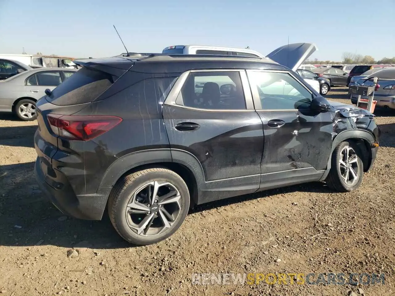 3 Фотография поврежденного автомобиля KL79MUSL7MB056499 CHEVROLET TRAILBLZR 2021