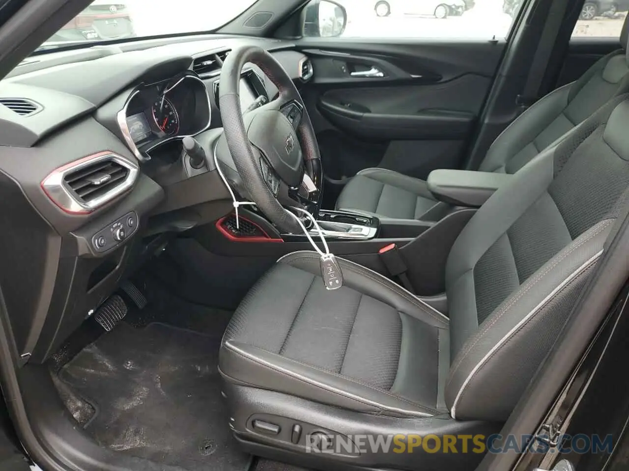 7 Photograph of a damaged car KL79MUSL9MB165238 CHEVROLET TRAILBLZR 2021