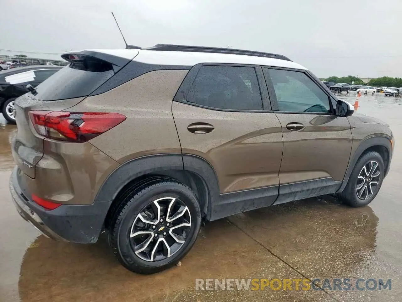 3 Photograph of a damaged car KL79MVSL2MB180427 CHEVROLET TRAILBLZR 2021