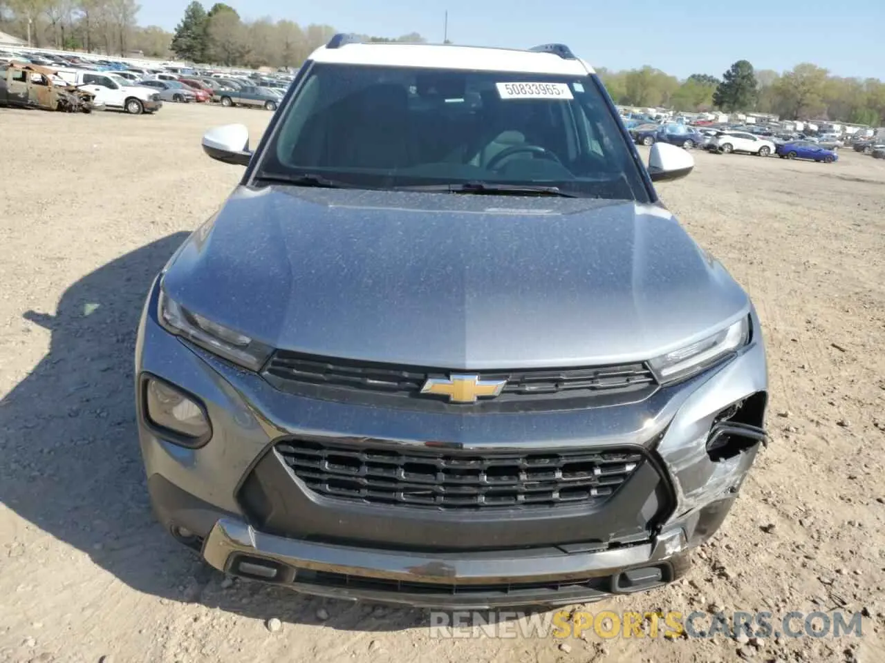 5 Photograph of a damaged car KL79MVSL4MB084346 CHEVROLET TRAILBLZR 2021