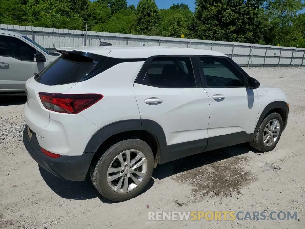 3 Photograph of a damaged car KL79MMS20NB128720 CHEVROLET TRAILBLZR 2022